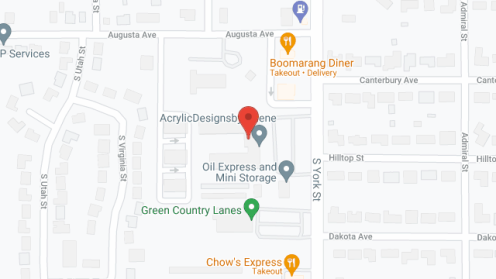 Map of the neighborhood around Greenleaf Apartments