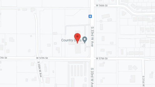 Map of the neighborhood around Country Oaks Retirement Ctr