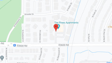 Pines in google map