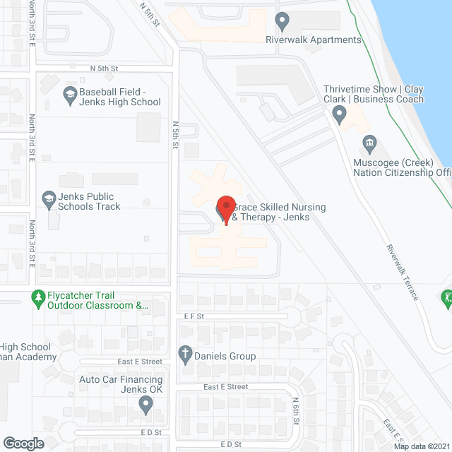 Riverside Nursing Home in google map