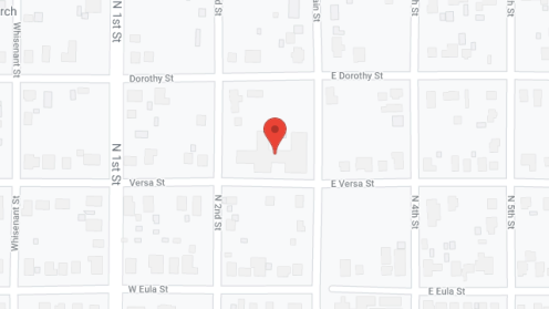 Map of the neighborhood around Colonial Manor II