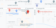 Tamarack Retirement Suites in google map