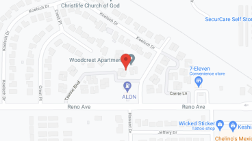 Woodcrest Apartments in google map