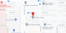 Marie Mc Guire Plaza in google map