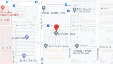Marie Mc Guire Plaza in google map