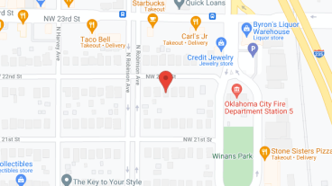 Oklahoma Assisted Living Assn in google map