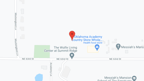 Map of the neighborhood around Wolfe Living Ctr At Summit Rdg