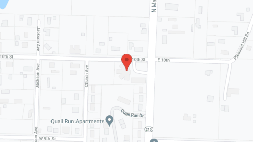 Map of the neighborhood around Mulberry Lodge