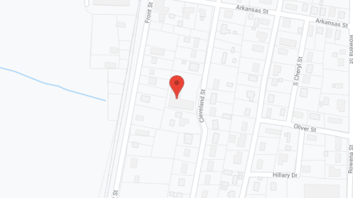 Map of the neighborhood around Magnolia Pines