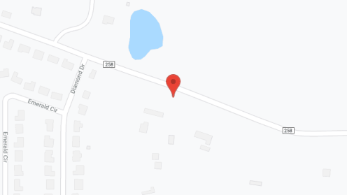 Map of the neighborhood around Graham's Foster Home-Elderly