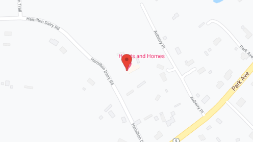 Map of the neighborhood around Fountain Lake