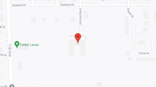 Map of the neighborhood around Sloan Estates