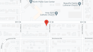 North Platte Care Ctr in google map