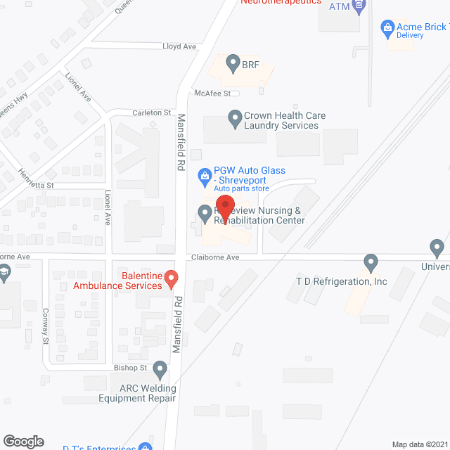 Rose View Nursing Ctr in google map