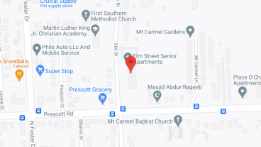 Elm Street Apartments in google map