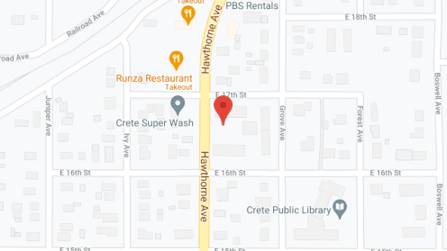 Map of the neighborhood around Centennial Terrace