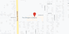 The Ellington in google map