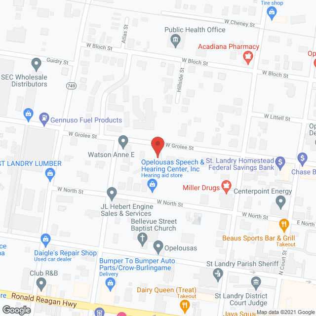 Maison Deville Nursing Home in google map