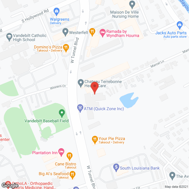 Chateau Terrabonne Health Care in google map