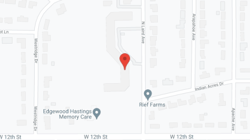 Map of the neighborhood around Regency Retirement Residence