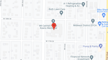 Mt Carmel Home Keens Memorial in google map