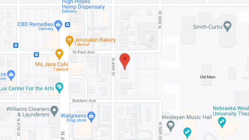 Map of the neighborhood around Lincoln Manor
