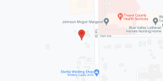 Blue Valley Riverside Apts in google map