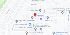 Hays Plaza Apartments in google map