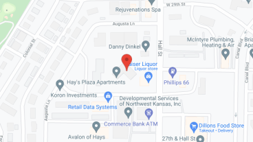 Hays Plaza Apartments in google map