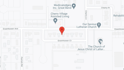 Map of the neighborhood around Cherry Village Assisted Living