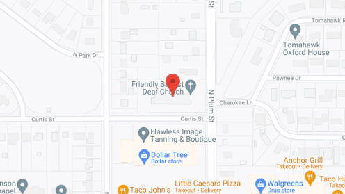 Map of the neighborhood around Mission Place