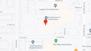 Diversicare of Hutchinson in google map