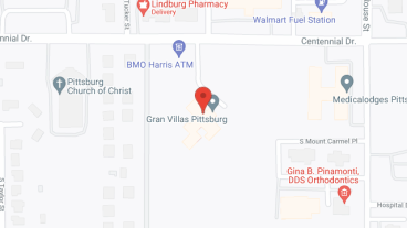 Gran Villas Pittsburg in google map
