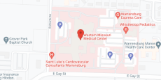 Western Missouri Medical Ctr in google map