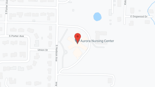Map of the neighborhood around Hudson House