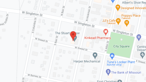 Map of the neighborhood around The Stuart House, LLC