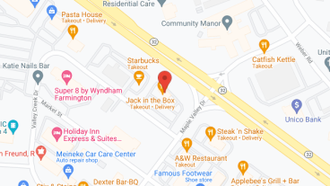 Jack In the Box in google map