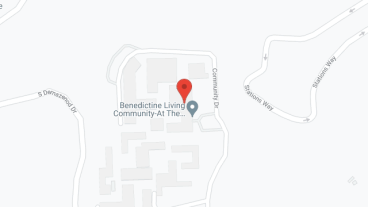 Benedictine Living at The Shrine in google map