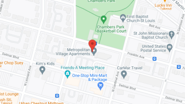Metropolitan Village Apts in google map