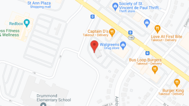 Santa Ana Apartments in google map