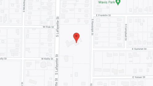 Map of the neighborhood around Everly Retirement House