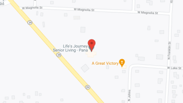 Life's Journey Senior Living - Pana in google map