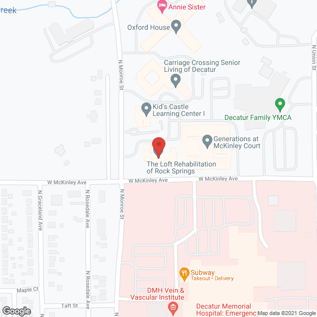 Aspen Ridge in google map