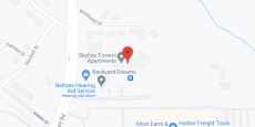 Skyline Towers Apartments in google map