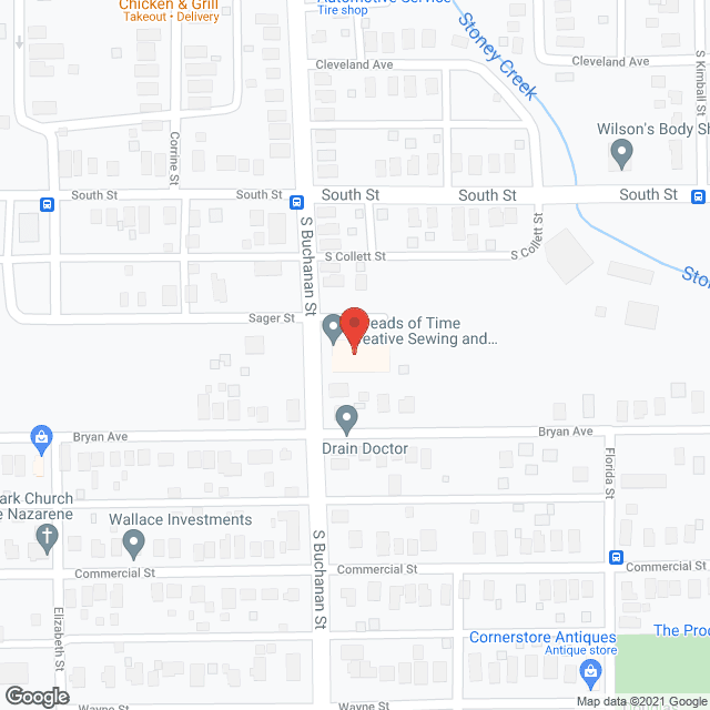 Danville Nurse & Rehab Resdnc in google map