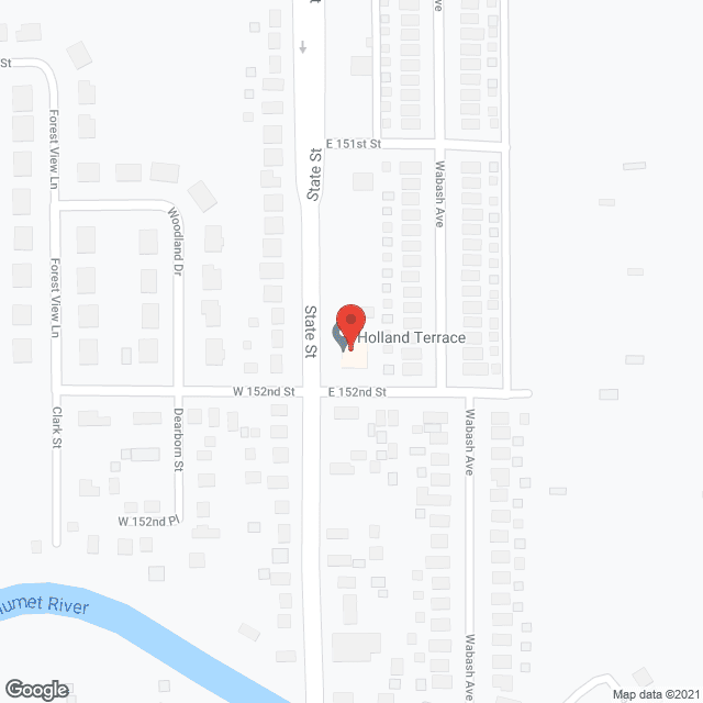 Holland Terrace in google map