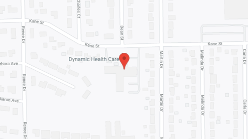 Map of the neighborhood around Tower Hill Healthcare Center