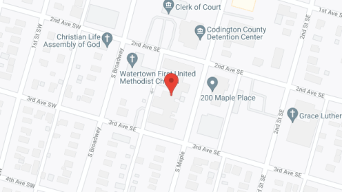 Map of the neighborhood around Jenkins Living Ctr