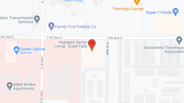 Great Falls Highgate Senior Living in google map