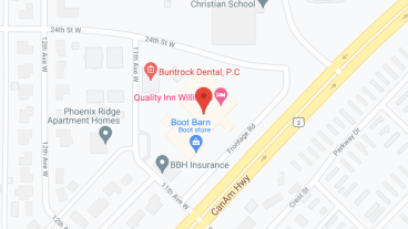 Williston- The Kensington in google map